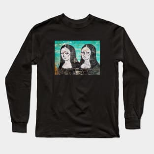 Art Mona Lisa Long Sleeve T-Shirt